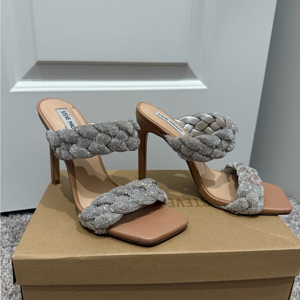 Steve Madden Kenley Braided Heels